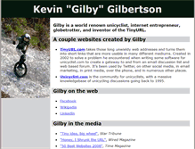 Tablet Screenshot of gilby.com